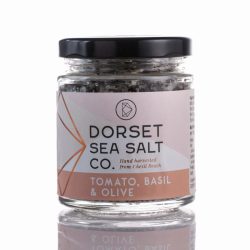 Dorset Sea Salt Tomato, Olive & Basil 125g