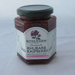 Z Rhubarb and raspberry jam
