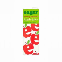 Eager Cloudy Apple Juice 1L