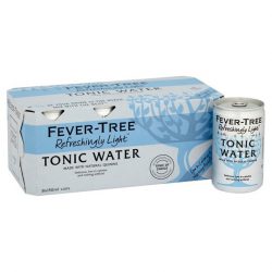 Fevertree Light Tonic Can x 8