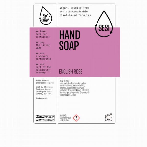 English Rose Hand  Wash