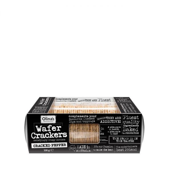 Olinas Wafer Cracked Pepper
