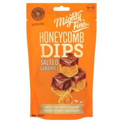 Mighty Fine Salted Caramel Dipped Honeycomb