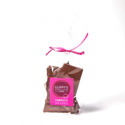 Milk Raspberry Choc Shards 150g