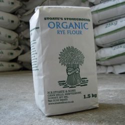 Organic rye flour