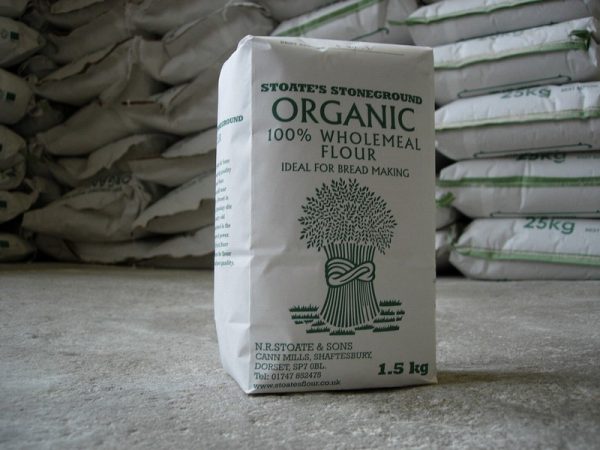 Organic wholemeal flour
