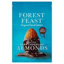 Forest Feast Sea Salt Choc Almonds  Pouch