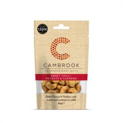 Baked Sweet Chilli Peanuts & Cashews 80g