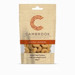 ZBaked Salted Cashews 80g