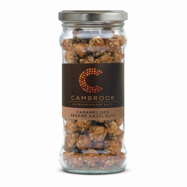 Z Caramelised Sesame Hazlenuts Jars 160g Jar