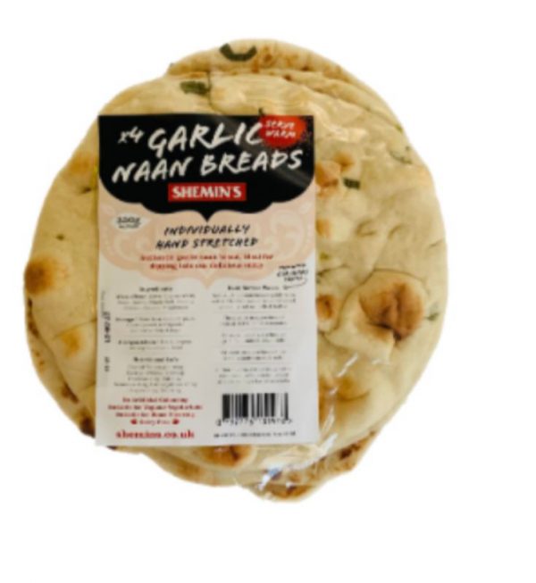 ZDL Garlic Naan Breads