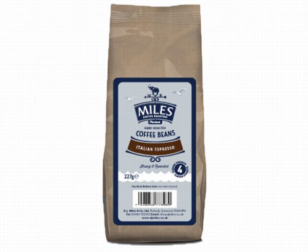 Miles Beans Italian Espresso 227g