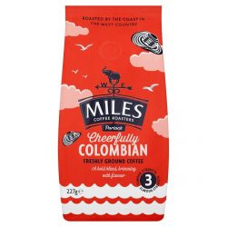 Miles Ground Cheerfully Colmbian Coffee 227g