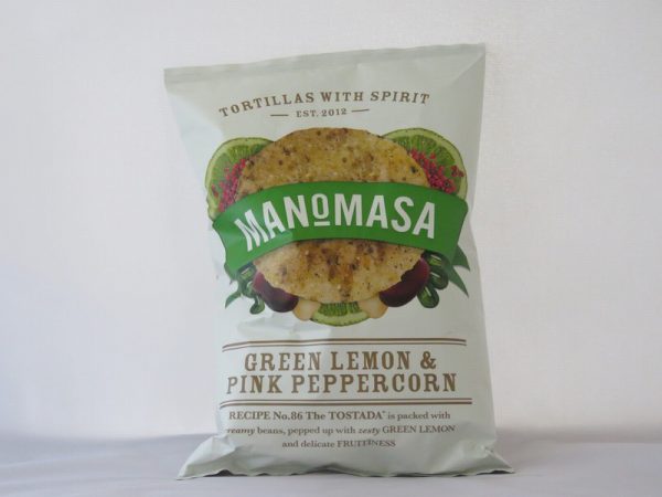 Mano Gr Lem/Pepp Corn Chips 140g