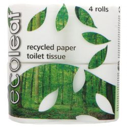 Ecoleaf 4pack Toilet Tissue