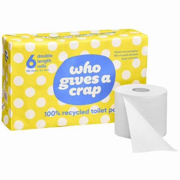 Toilet Paper100% Recycled 6PK