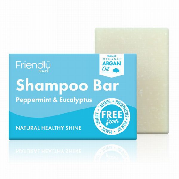 Friendly Soap Bar PepprmintEuc 95g