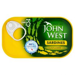 Z John West Sardines in Sunflower Oil 120g