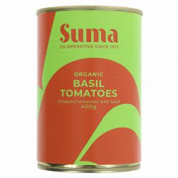 Suma Org Basil Chopped Tomatoes
