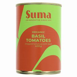 ZDL Suma Org Basil Chopped Tomatoes