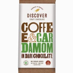 Discover DarkCoffeeCardamom Chocolate 50g