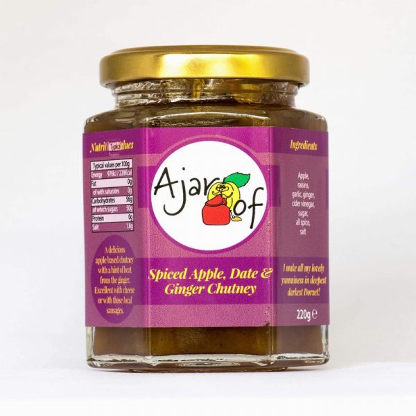 Z Ajar Of Spiced Apple, Date & Ginger