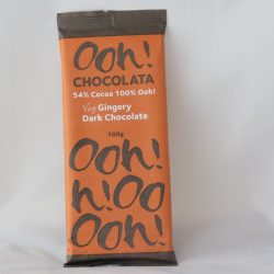 Gingery Dark Chocolate 100g