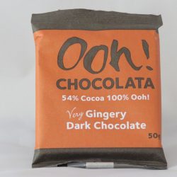 Gingery Dark Chocolate 50g