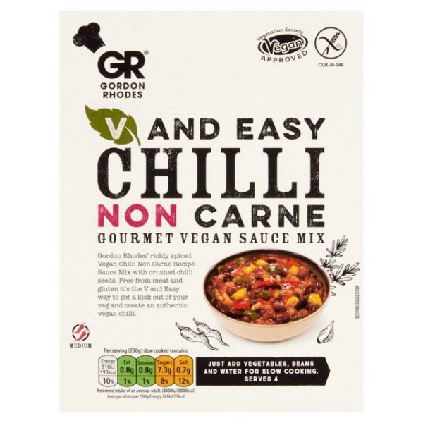 GR V & Easy Chilli Non Carne