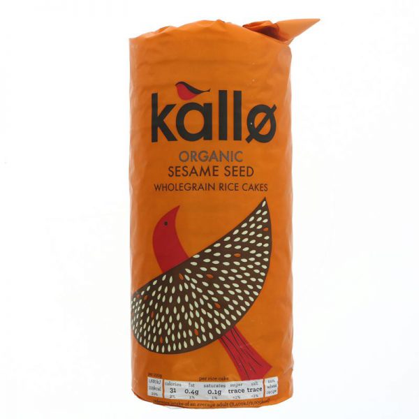 Kallo Sesame Rice Cake