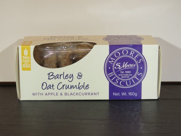 MB B&O Crumble Apple & Blackcurrant 160g