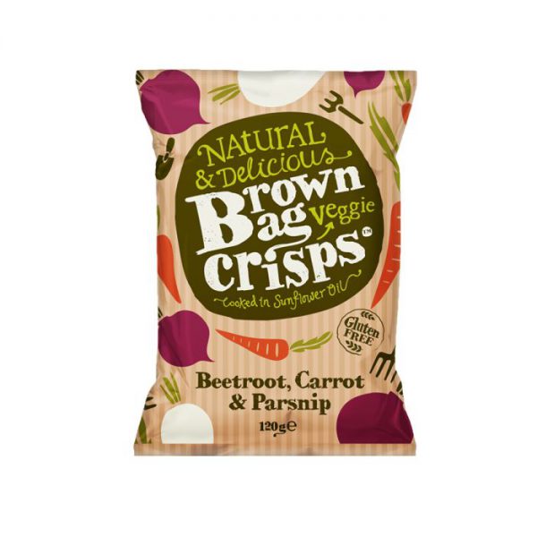 Brown Bag Veggie Crisps 40g