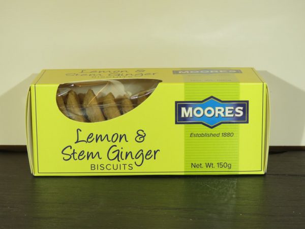 MB Lemon & Stem Ginger Biscuits 150g