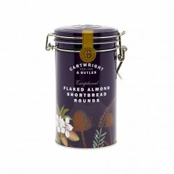 Flaked Almond shortbread Bisc/Tin 200g