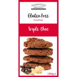 Gluten Free Tripple Choc Chip Biscuits