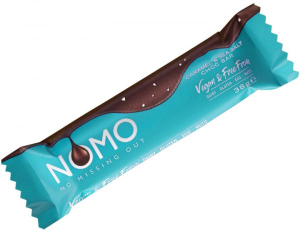 NOMO Caramel  Seasalt Choc Bar