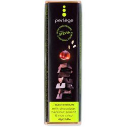 Perlege Milk Choc Bar Hazelnut Crisp