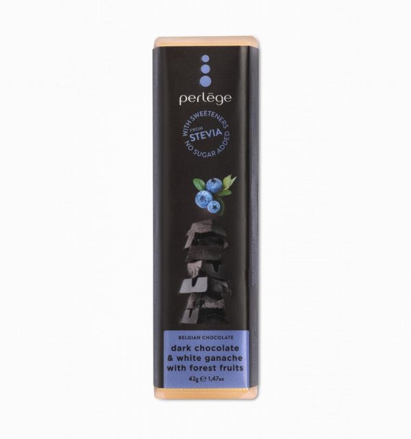Perlege White &  Dark Ganache Forest Fruits  Bar