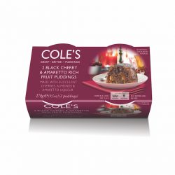 XM Coles Black Cherry & Amaretto Twin Pud