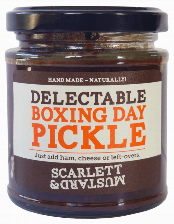 XM Scarlett & Mustard DelectBoxingDayPickle