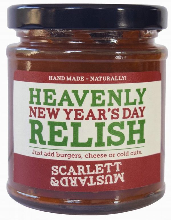XM Scarlett & Mustard NewYearsDayRelish