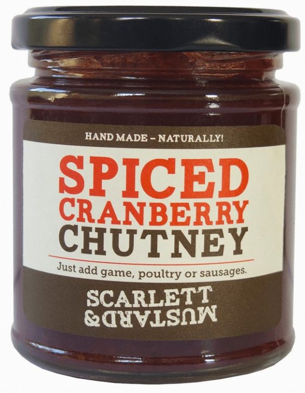 XM Scarlett & Mustard SpicedCranberryChutney
