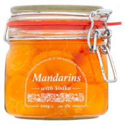 XM WS Mandarins in Vodka 600g