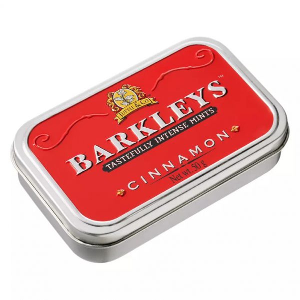 Barkleys Cinnamon Mints Tin