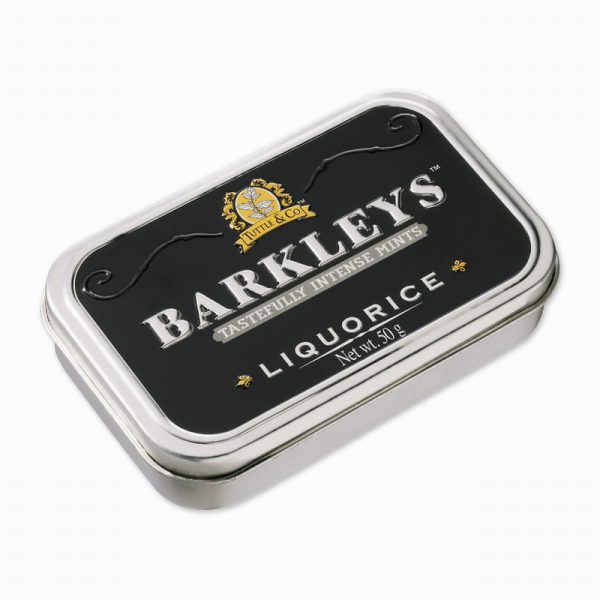 Barkleys Liquorice Mints Tin