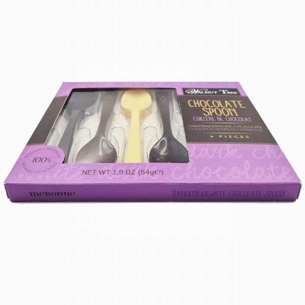 Milk Dark & White Choc Spoon
