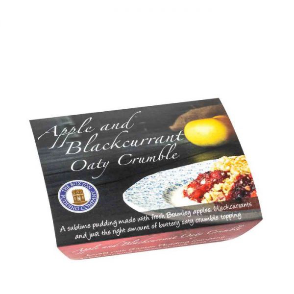 Buxton Apple Blackcurrant Crumble 250g