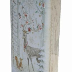 XM Triangle Stag  Tin Biscuits