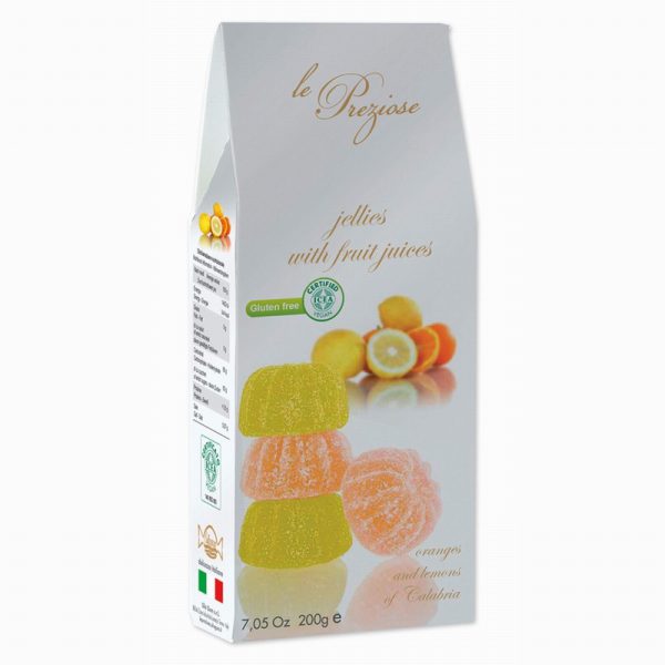 Italian Orange & Lemon Fruit Jellies