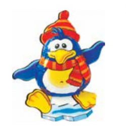 XM Penguin on ice